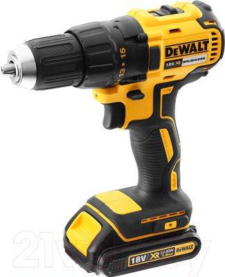 Профессиональная дрель-шуруповерт DeWalt DCD777S2T-QW