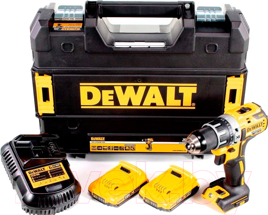 Профессиональная дрель-шуруповерт DeWalt DCD791D2-QW