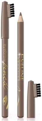 Карандаш для бровей Eveline Cosmetics Eyebrow Pencil светлый коричневый (1.4г)