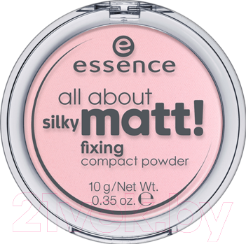 Фиксирующая пудра для лица Essence All About Silky Matt! Fixing Compact Powder тон 10 (10г)