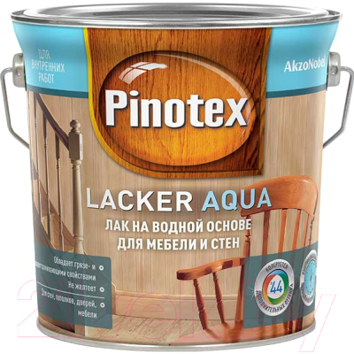 Лак Pinotex Lacker Aqua 10 5254104 (1л, матовый)