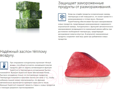 Холодильник с морозильником Bosch KGN39AD3OR