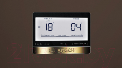 Холодильник с морозильником Bosch KGN39AD3OR