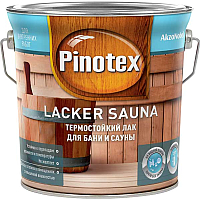 Лак Pinotex Lacker Sauna 20 5254108 (2.7л, полуматовый) - 
