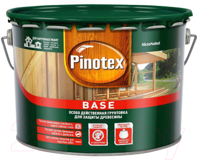 Грунтовка Pinotex Base 5270881 (9л)