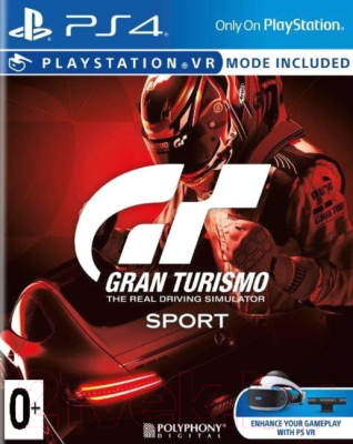 Игра для игровой консоли PlayStation 4 Gran Turismo Sport (поддержка VR)