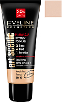 Тональный крем Eveline Cosmetics Art Professional Make-Up 3 в 1 слоновая кость (30мл) - 