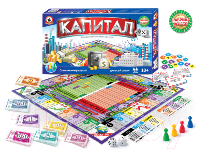 

Настольная игра Русский стиль, Капитал / 03497