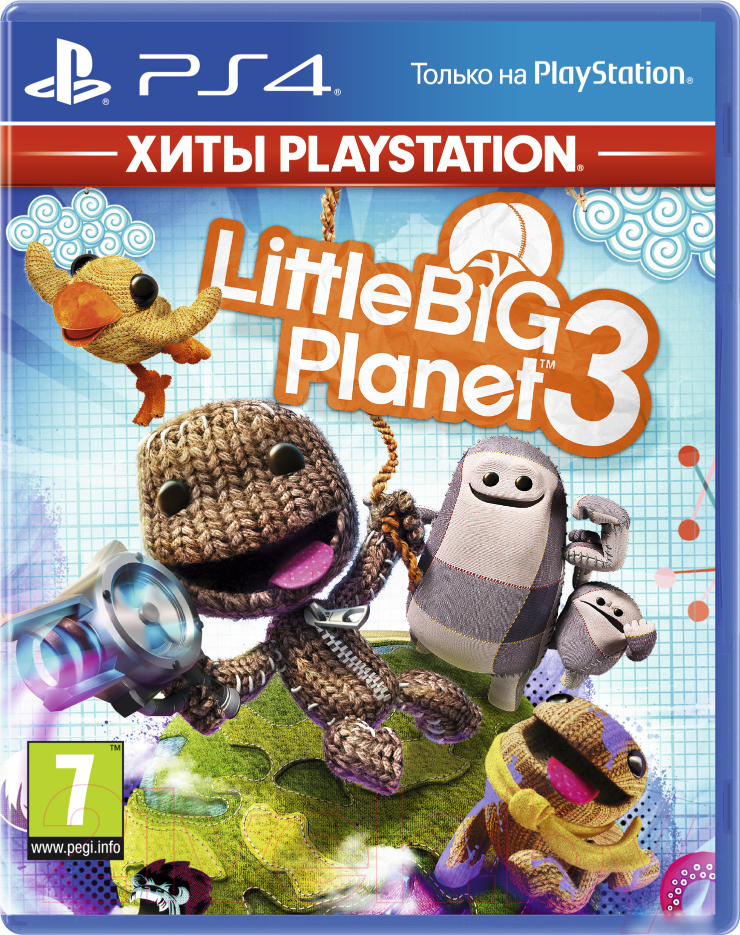 PlayStation 4 LittleBigPlanet 3 Хиты PlayStation Игра для игровой консоли  купить в Минске, Гомеле, Витебске, Могилеве, Бресте, Гродно