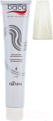 Крем-краска для волос Kaaral Baco 11.10 (светлый интенсивно-медный блондин)