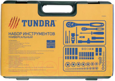 Универсальный набор инструментов Tundra 1799960
