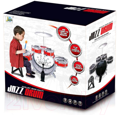 Музыкальная игрушка Jazz Drum Барабанная установка 6604-2
