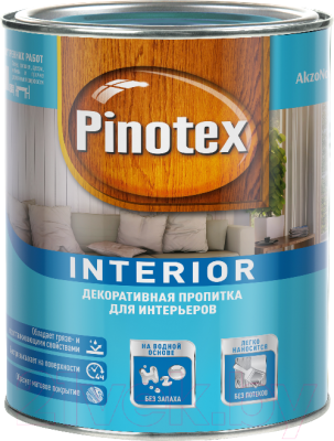 Защитно-декоративный состав Pinotex Interior CLR база (1л)