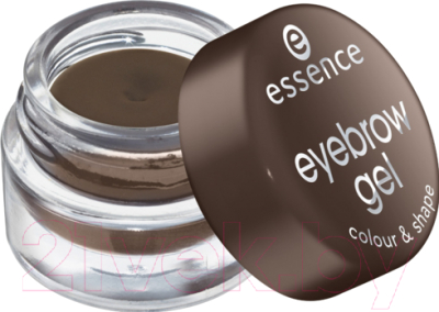 

Гель для бровей Essence, Брюнет/шатен (коричневый), Colour & Shape тон 01