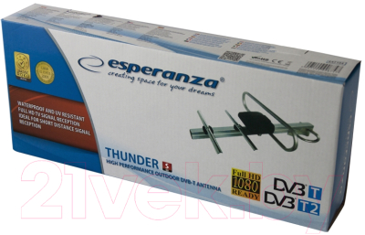 Цифровая антенна для ТВ Esperanza Thunder S EAT104