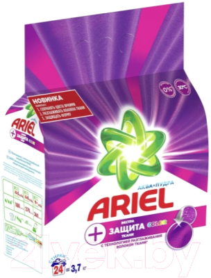 Изображение товара Стиральный порошок Ariel Color Экстра защита ткани (Автомат, 3.7кг)