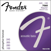 

Струны для бас-гитары Fender, Phosphor Bronze Acoustic Bass 7060 45-100
