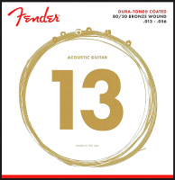 

Струны для акустической гитары Fender, 880M Coated 13-56
