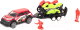 Набор игрушечной техники Teamsterz Мотогонщики и тягач / 5417075 (красный) - 