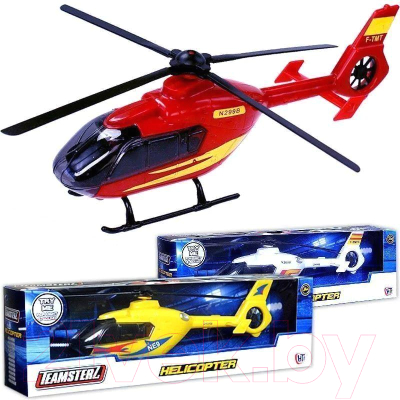 Вертолет игрушечный Teamsterz Служба спасения / 5372251 (красный)