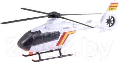 Вертолет игрушечный Teamsterz службы спасения / 5372252 (белый)