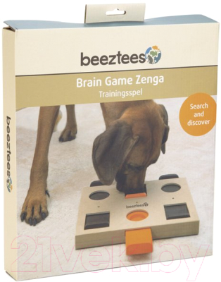Игрушка для собак Beeztees Zenga Головоломка для собак деревянная / 619037