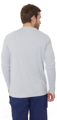 Изображение товара Лонгслив спортивный FHM Mark 619 (4XL, светло-серый)