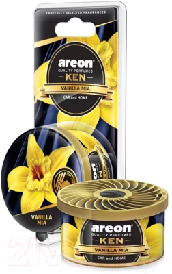 Изображение товара Аромадиффузор Areon Ken Blister Vanilla Mia / ARE-AKB14