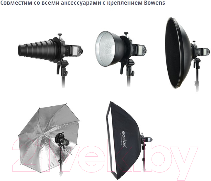 Адаптер для накамерной вспышки Godox S2 / 27539