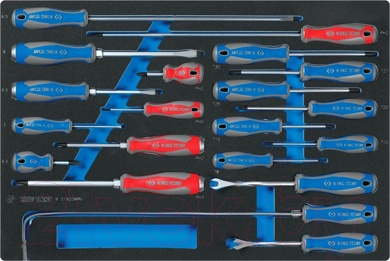 Набор отверток King TONY 9-31920MRV