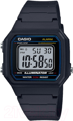 Часы наручные мужские Casio W-217H-1A