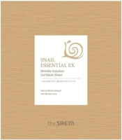 Маска для лица тканевая The Saem Snail Essential EX Wrinkle Solution Gel Mask Sheet (28г) - 