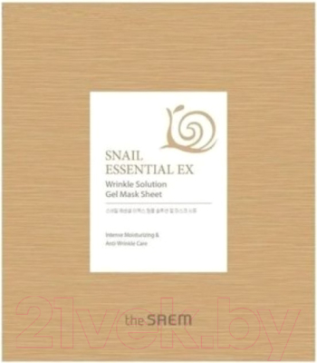 Маска для лица тканевая The Saem Snail Essential EX Wrinkle Solution Gel Mask Sheet (28г)