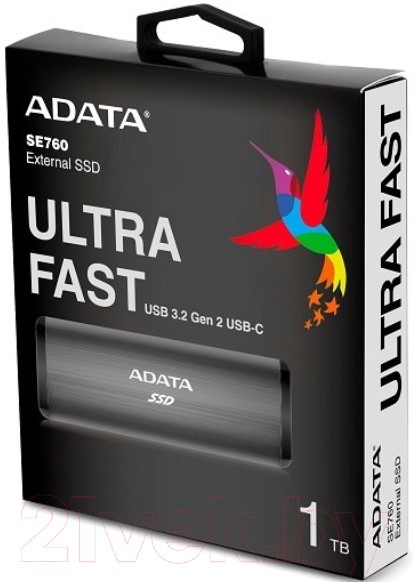 Внешний жесткий диск A-data 512GB SE760 / ASE760-512GU32G2-CTI