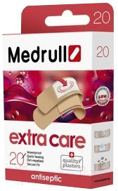 Medrull Extra Care №20 (1.9x7.2см, 14шт/2.5x7.2см, 6шт) Пластырь ...