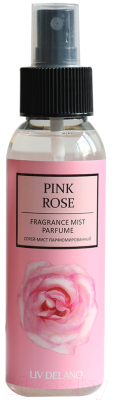 Спрей для тела Liv Delano Парфюмированный Pink Rose (100мл)