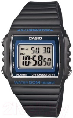 Часы наручные унисекс Casio W-215H-8A