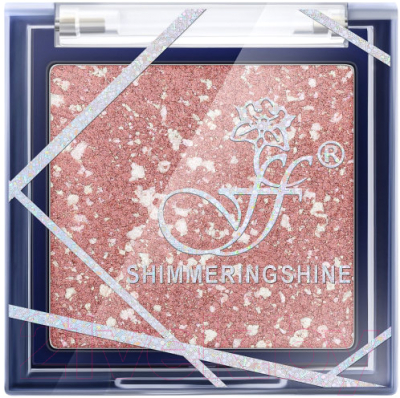 

Тени для век Ffleur, Розовый;персиковый, Shimmering Shine тон 5