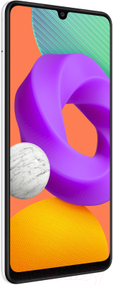 Смартфон Samsung Galaxy M22 128Gb / SM-M225FZWGSER (белый)