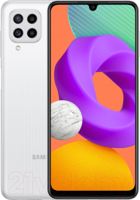 Смартфон Samsung Galaxy M22 128Gb / SM-M225FZWGSER (белый)