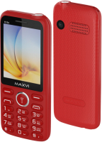 Мобильный телефон Maxvi K15n (винный красный) - 