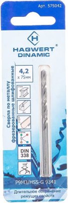 

Сверло, Dinamic 4.2х75мм P9M3 / 575042