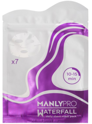 

Набор масок для лица Manly PRO, WM7 Увлажняющие
