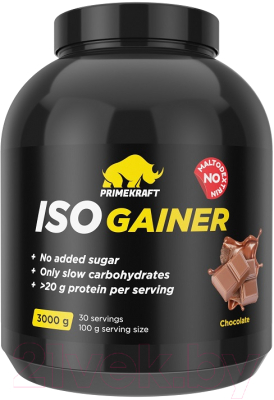 

Гейнер Prime Kraft, Iso Mass Gainer Шоколад