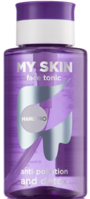 Тоник для лица Manly PRO Anti-Pollution My Skin органический TAP