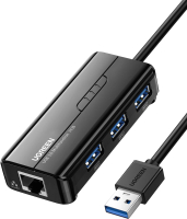 USB-хаб Ugreen 20265 (черный) - 