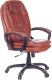 Кресло офисное Бюрократ CH-868N (коричневый Boroko-37) - 