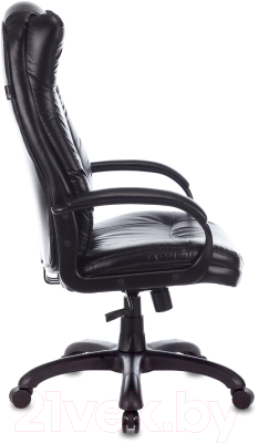 Кресло офисное Бюрократ CH-879N (черный Leather Venge Black)