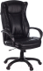 Кресло офисное Бюрократ CH-879N (черный Leather Venge Black) - 