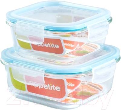 Набор контейнеров Appetite SLSB (синий)